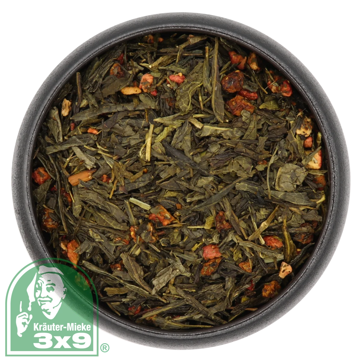 Grüner Tee Erdbeer-Sahne