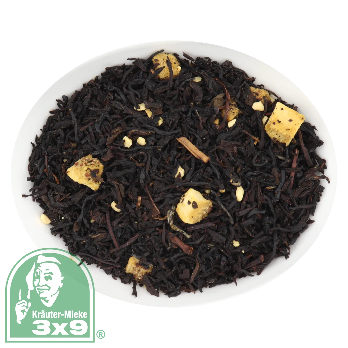 Rhabarber-Sahne Schwarztee